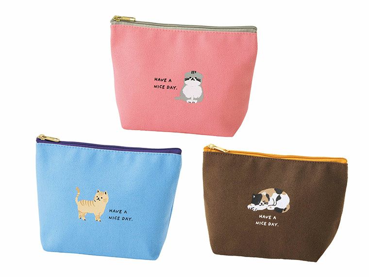 キャット・タイム　ポーチ