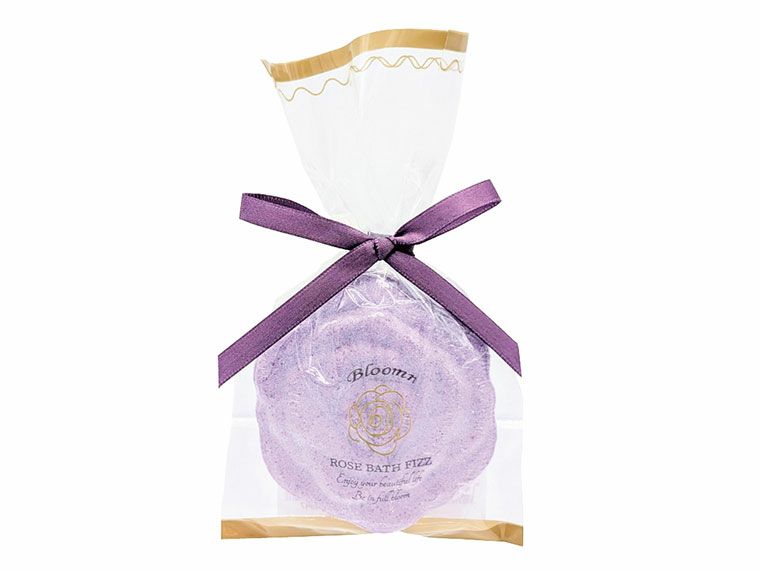 ブルームン　ローズバスフィズ（入浴料）のパープル
