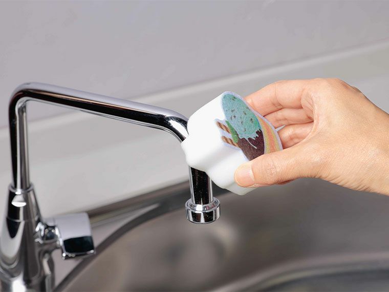 クリム　メラミンスポンジ3個セットの使用イメージ