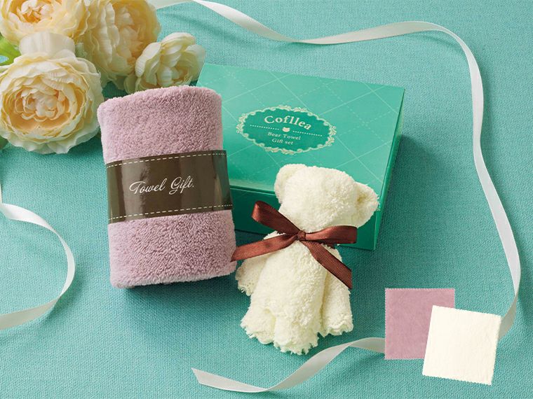 コフレア　ベアタオルセット