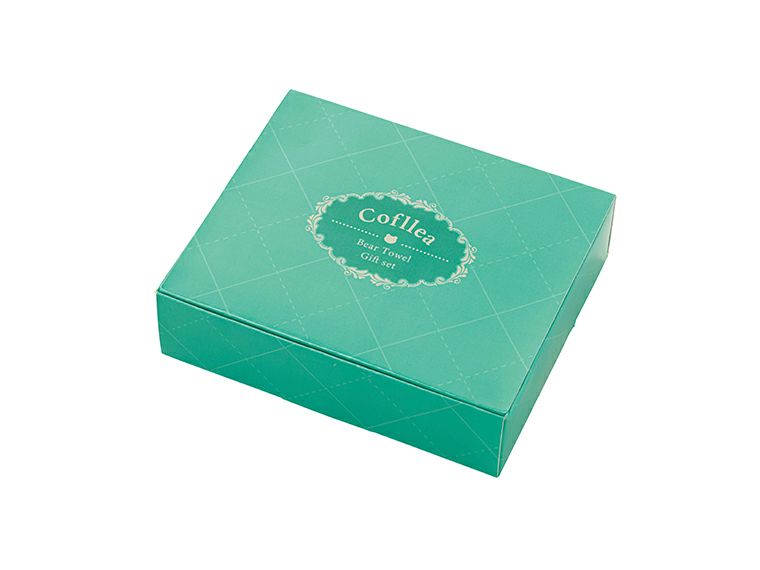 コフレア　ベアタオルセットの化粧箱