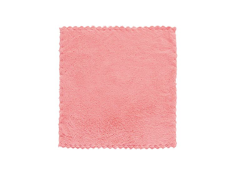 ふんわりうさぎタオルハンカチの全体画像