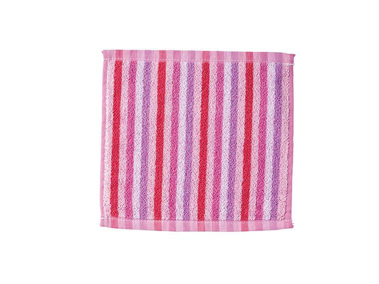 フローリー　タオルハンカチの本体カラーピンク系画像