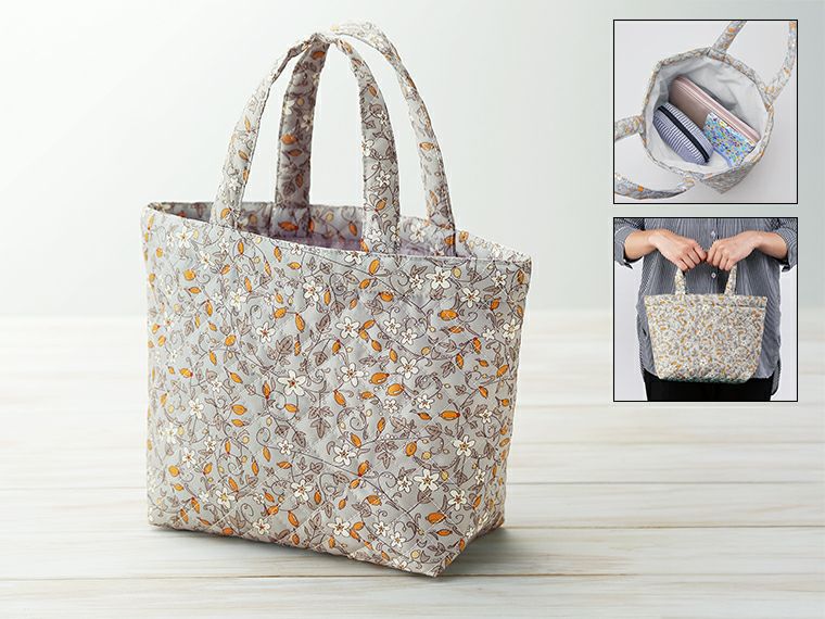 フィオリート・キルティングトートバッグ