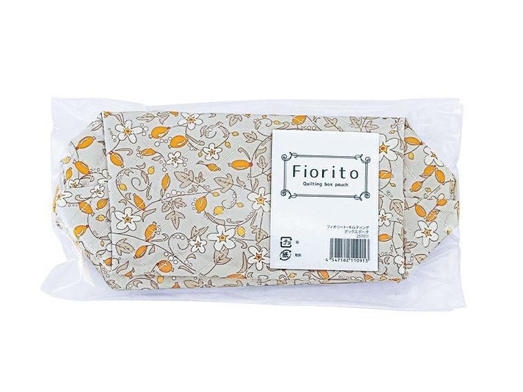 フィオリート・キルティングボックスポーチのパッケージ画像