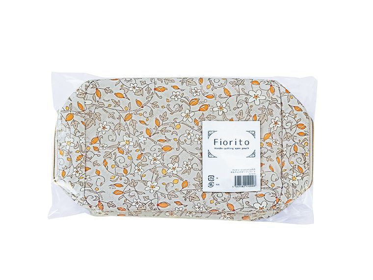 フィオリート・ハンドル付きキルティングオープンポーチのパッケージ画像