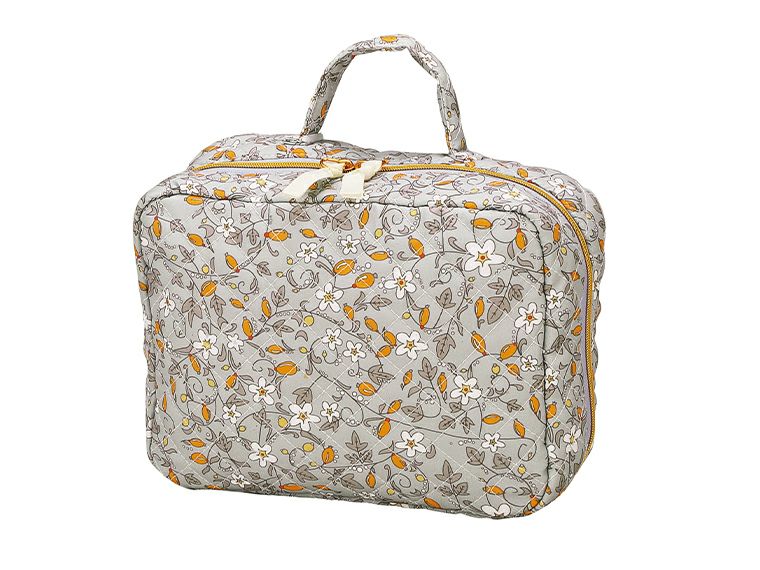 フィオリート・ハンドル付きキルティングオープンポーチの全体画像