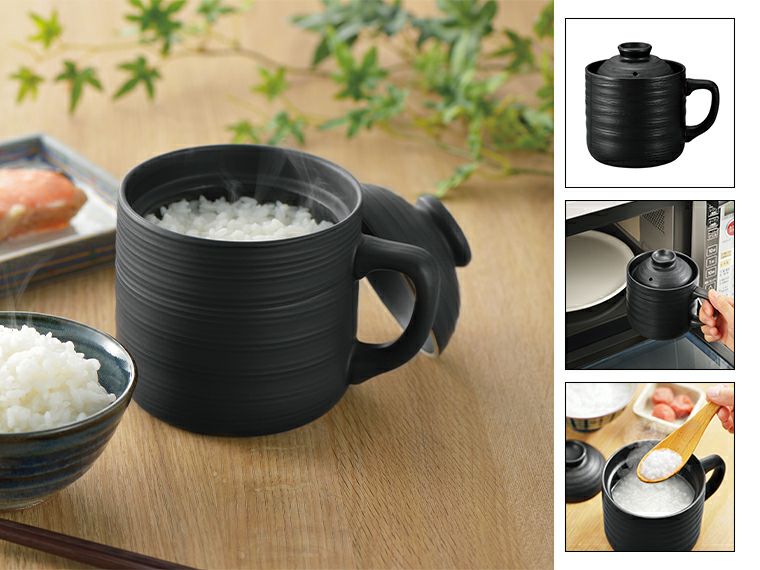 電子レンジでご飯が炊ける！楽炊御膳（レシピ付き）