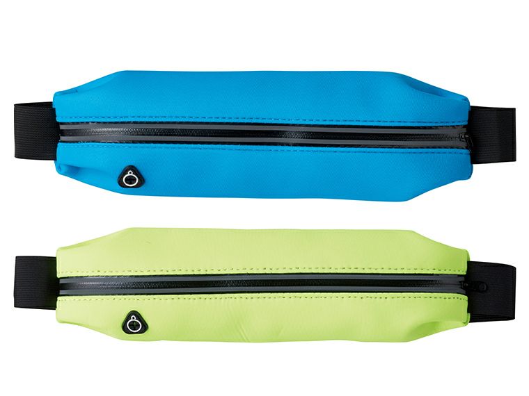 アクティブソフトフィットポーチはイエローとブルー2色をアソートでお届け！