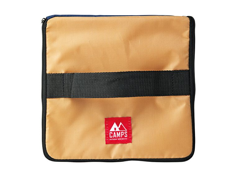 キャンプス　スクリュー収納保冷温バッグを上から見た画像