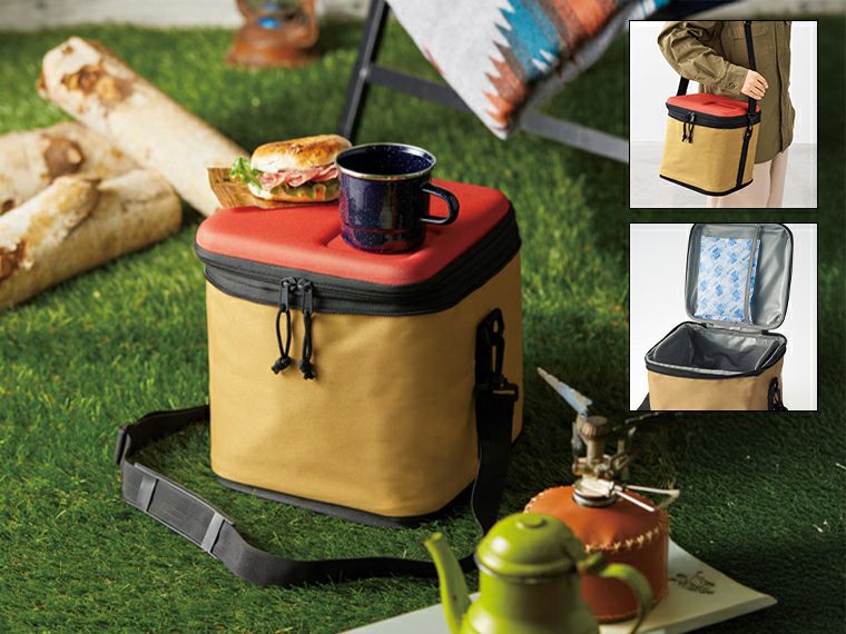 キャンプス ハードシェル収納保冷温バッグ