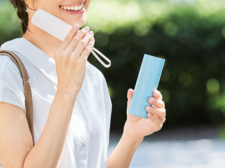 アイスティック氷のうの使用イメージ