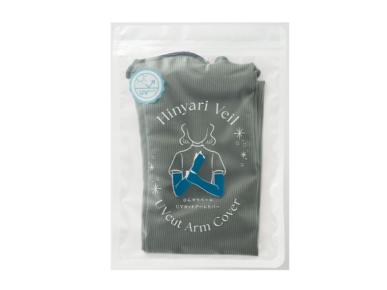 ひんやりベール　ＵＶカットアームカバーの袋入り画像