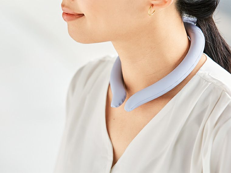 スリムネックヒンヤリングの使用イメージ