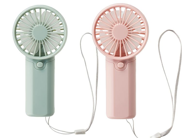 ハンディフィットファンはピンクとグリーン2色をアソートでお届け！