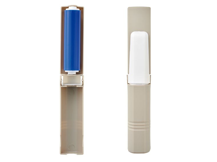 くりかえし洗えるミニクリーナーは回転するので縦・横で使用可能！